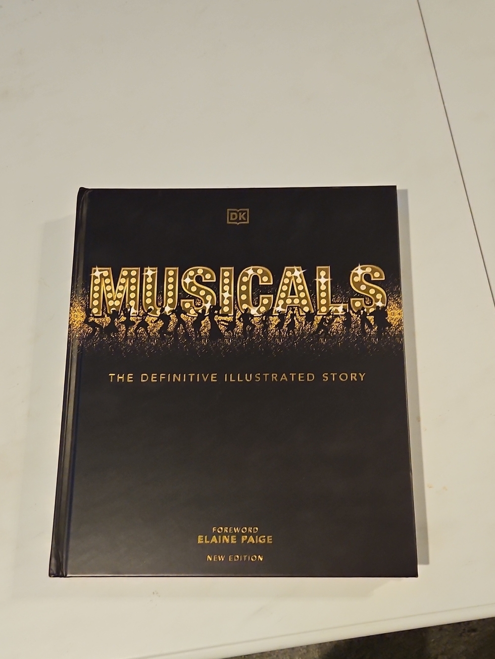 Musicals Hardcover Book - Black & Gold